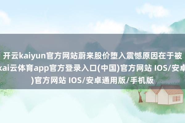 开云kaiyun官方网站蔚来股价堕入震憾原因在于被外资机构质疑-kai云体育app官方登录入口(中国)官方网站 IOS/安卓通用版/手机版